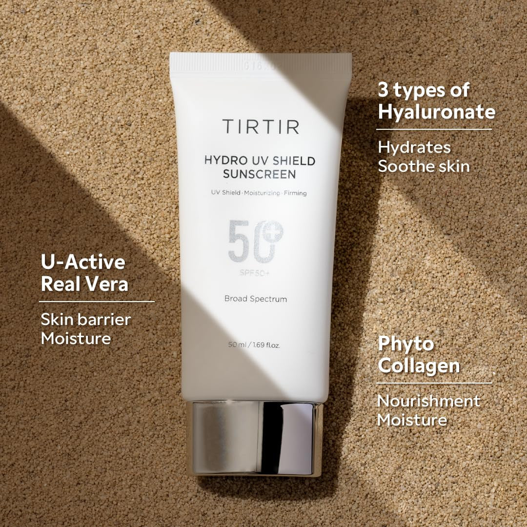 TIRTIR Hydro UV Shield Sunscreen | SPF 50+ (1.69oz)