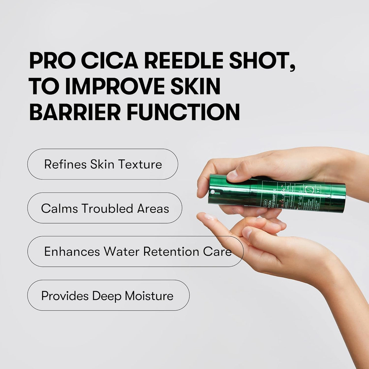 VT COSMETICS Pro Cica Reedle Shot 100 Microneedling Serum (1.69oz)