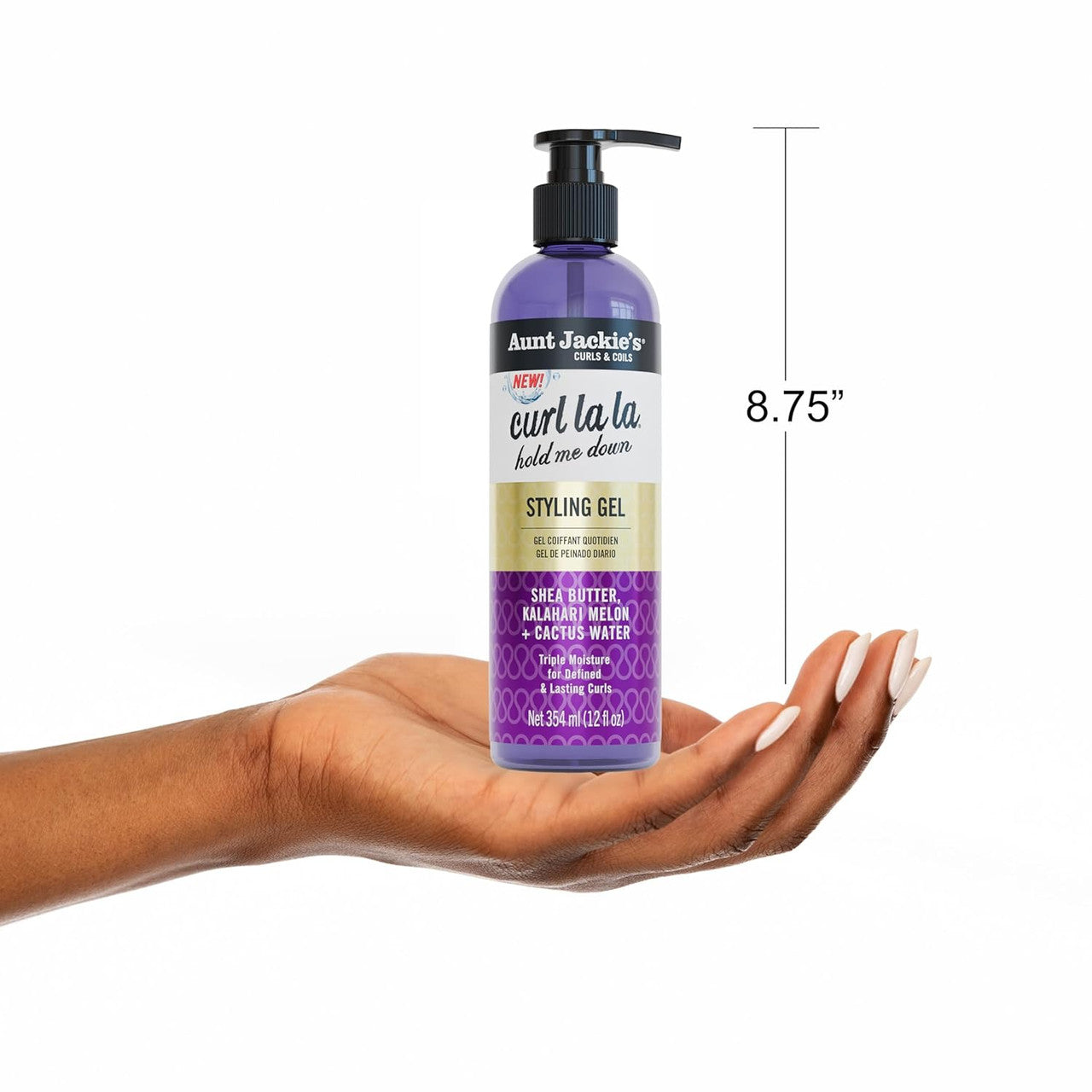 Aunt Jackie's Curl La La Hold Me Down Styling Gel (12oz)