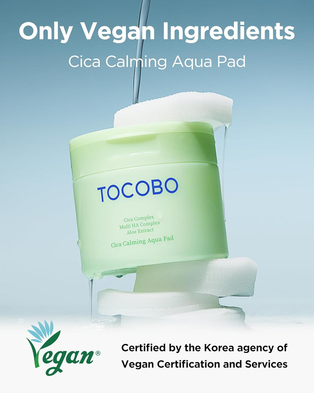 TOCOBO Cica Calming Aqua Pad (60 Pads)
