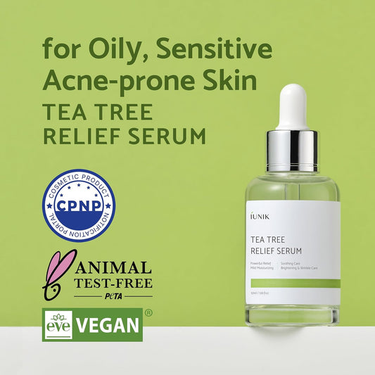 IUNIK Tea Tree Relief Serum (1.69 oz)