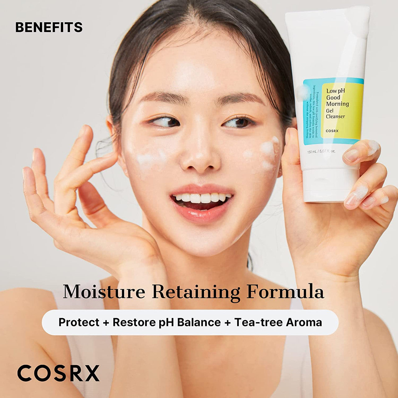 COSRX Low pH Good Morning Gel Cleanser (5.07 oz)
