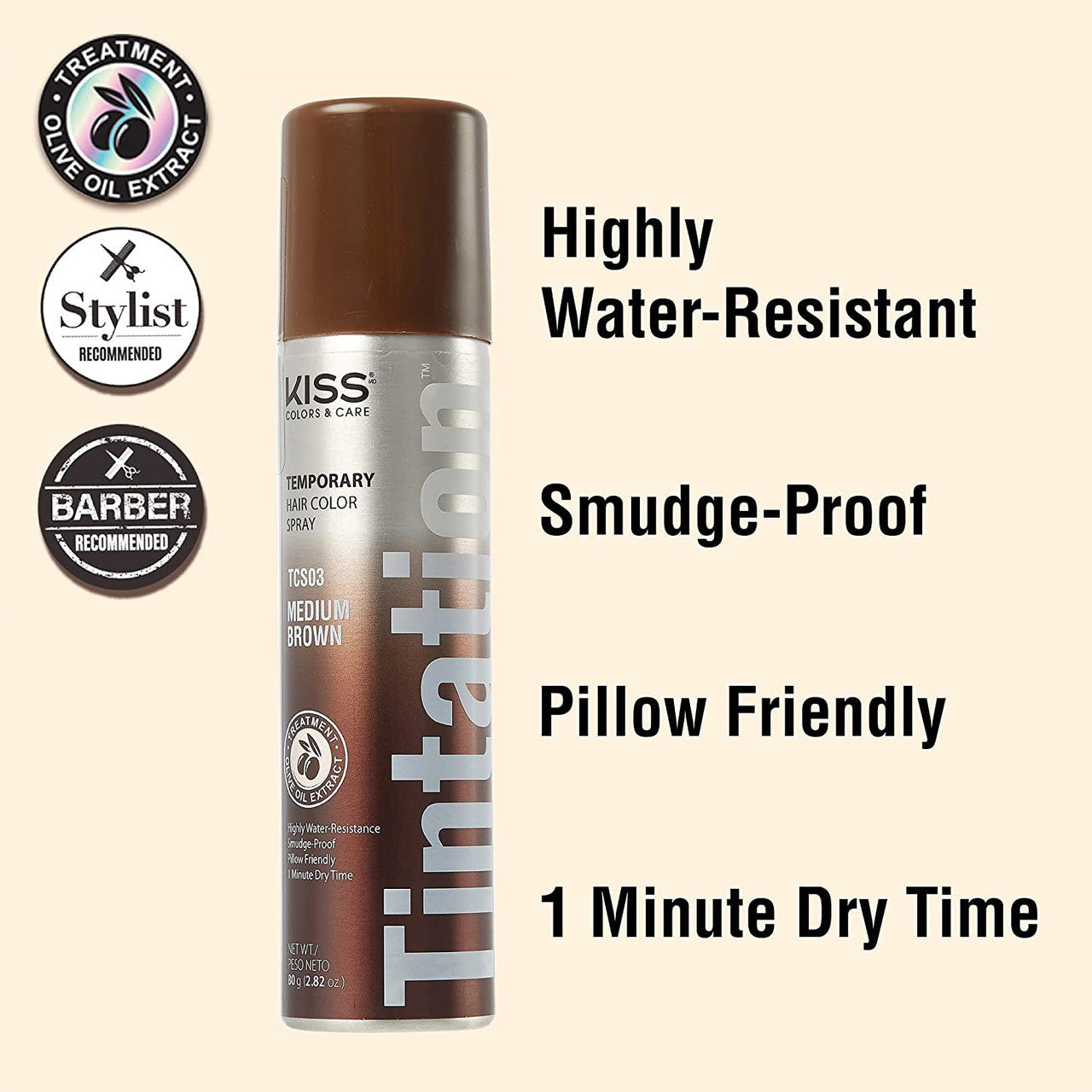 KISS Tintation Temporary Hair Color Spray