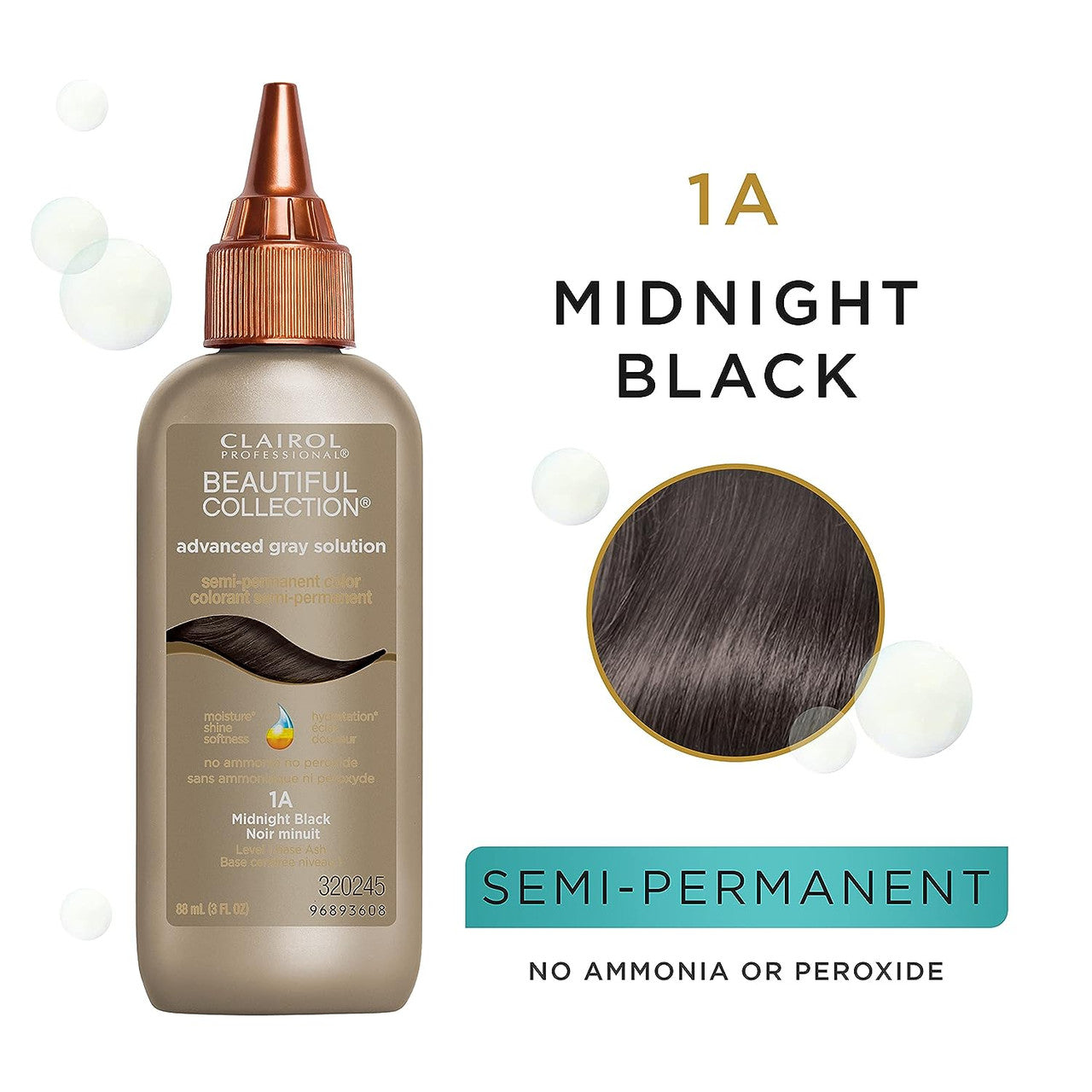 Clairol Beautiful Advanced Gray Solution Semi-Permanent hair color