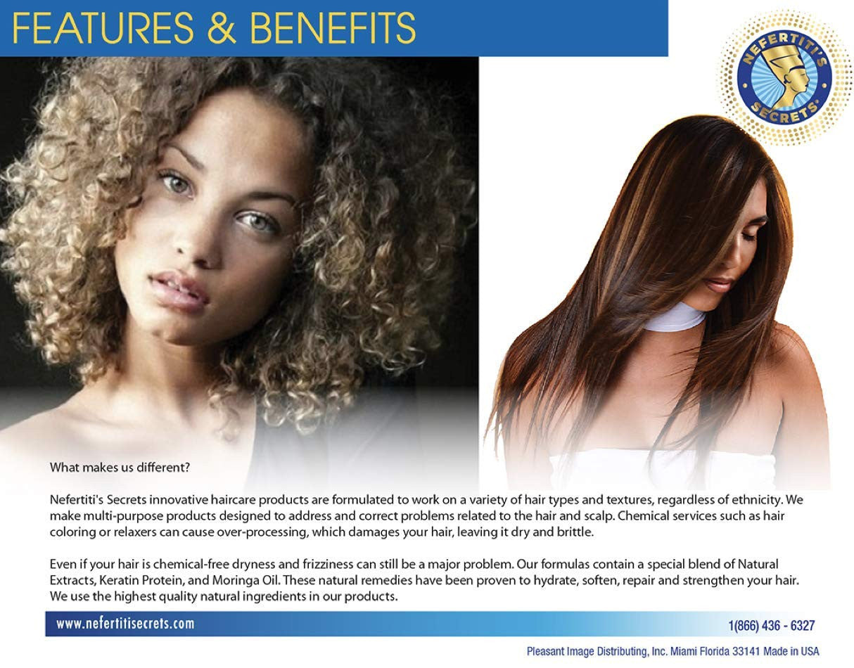Nefertiti's Secrets Sulfate-Free Revitalizing Shampoo