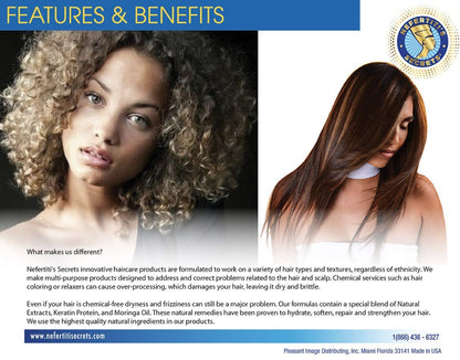 Nefertiti's Secrets Sulfate-Free Revitalizing Shampoo