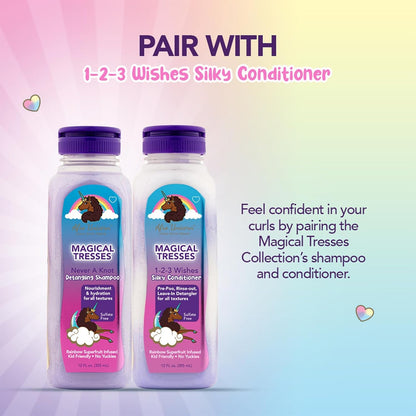 AFRO UNICORN Never A Knot Detangling Shampoo (12 oz)