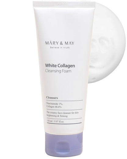 MARY & MAY White Collagen Cleansing Foam (5.07oz)