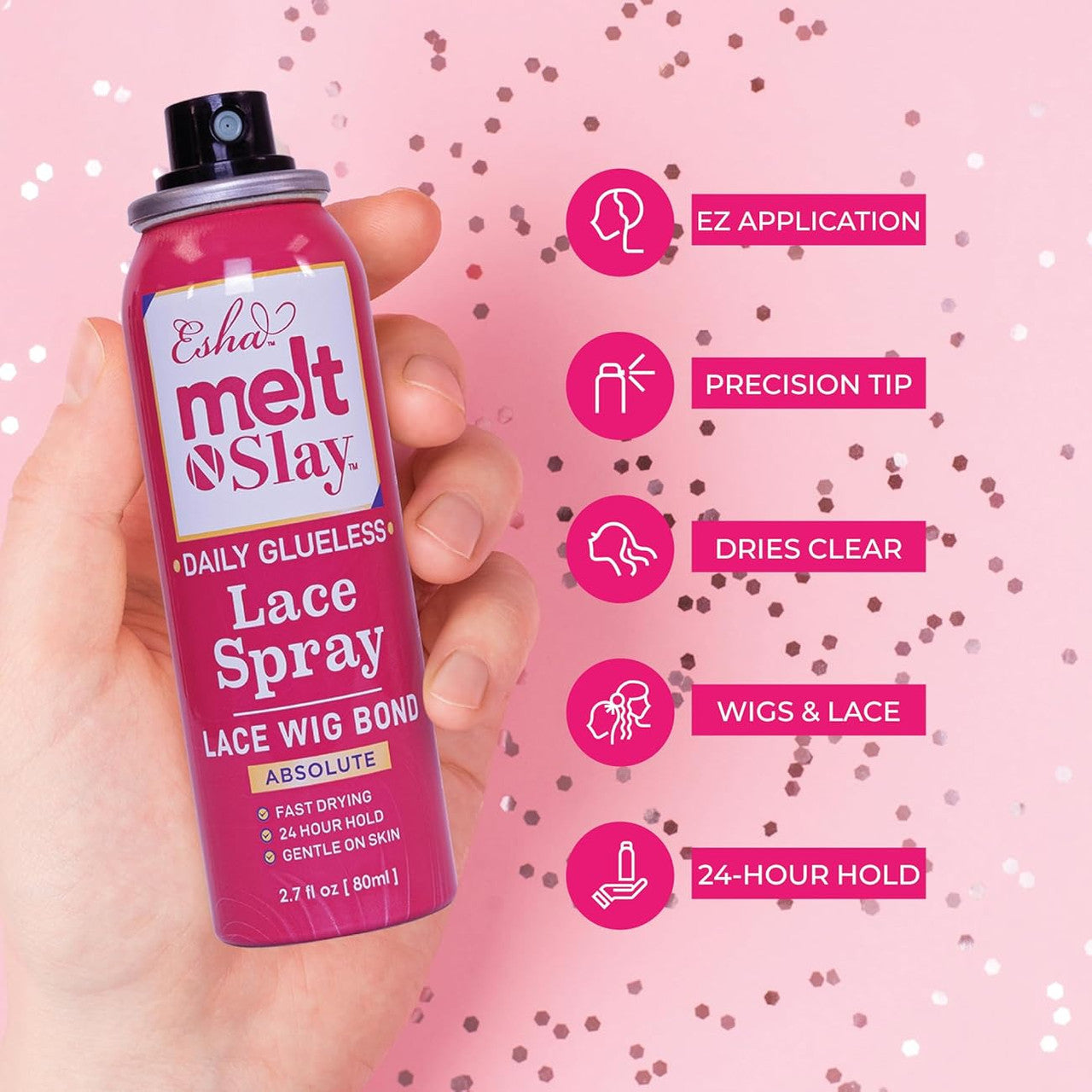 ESHA Melt N Slay Glueless Lace Spray