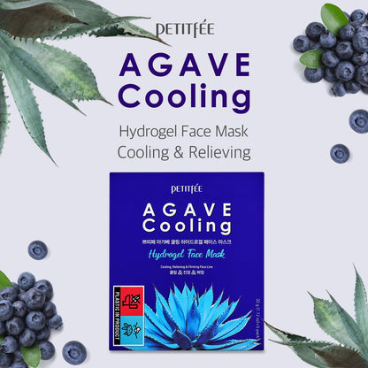 PETITFEE Agave Cooling Hydrogel Face Mask (1Sheet)