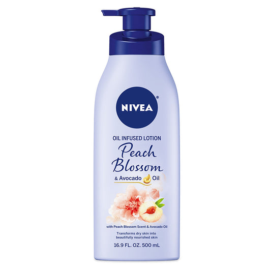 NIVEA Oil Infused Body Lotion with Peach Blossom & Avocado Oil