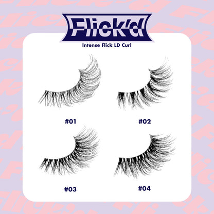 KISS i Envy 3D Flick'd Lashes