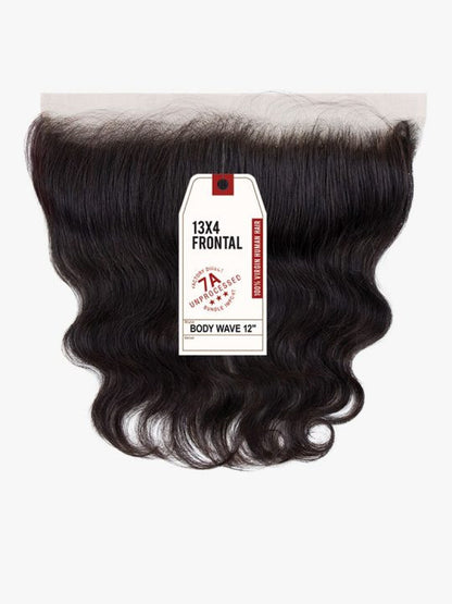 SENSATIONNEL 7A Bare & Natural 13X4 Frontal 100% Unprocessed Human Hair - Body Wave