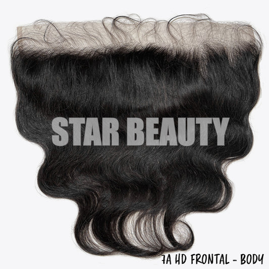 SENSATIONNEL 7A Bare & Natural 13X4 Frontal 100% Unprocessed Human Hair - Body Wave