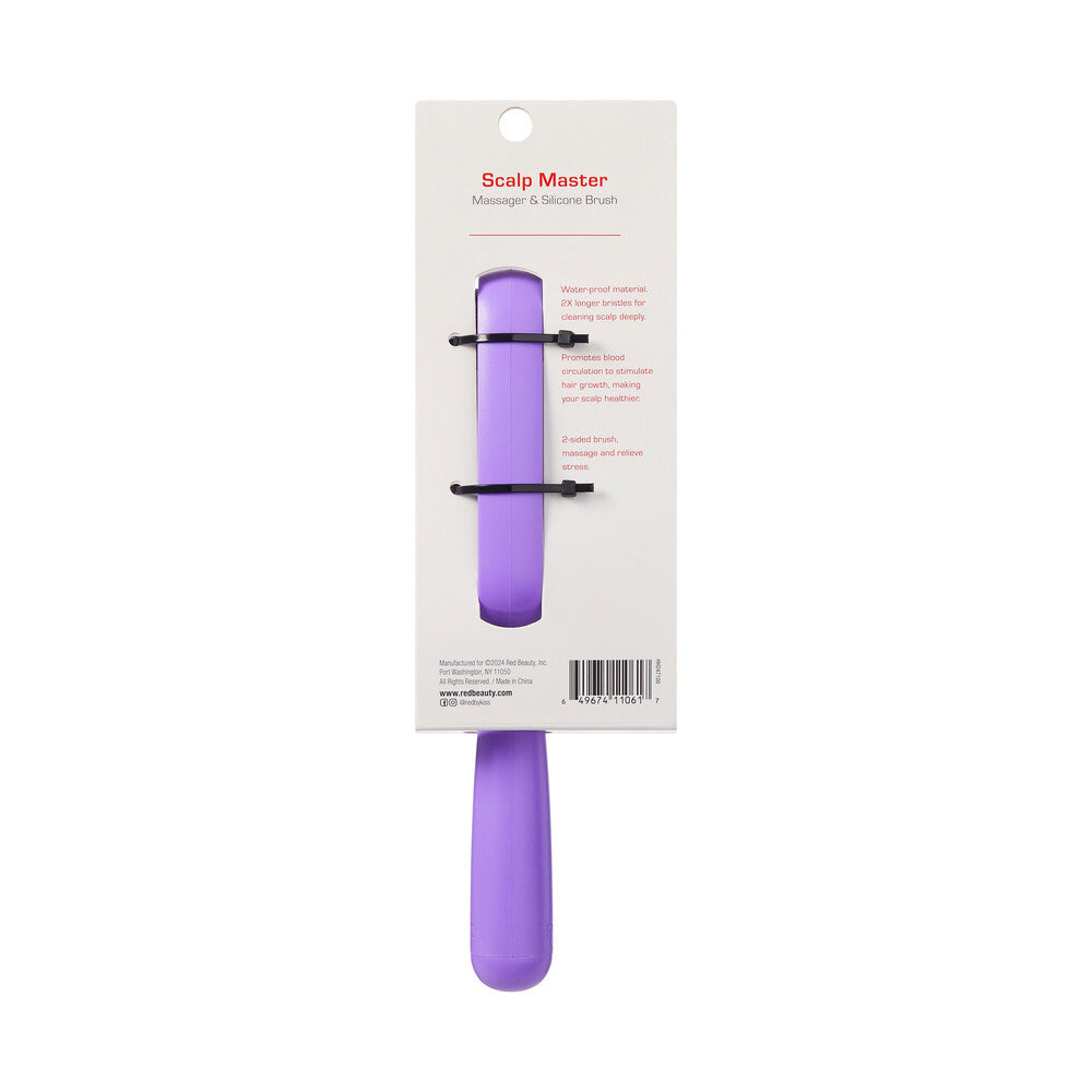 RED Scalp Master 2 Sided Massage and Shampoo Brush