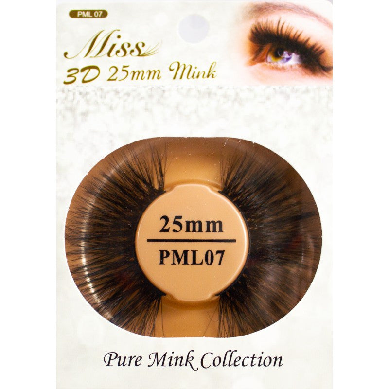 Miss 3D 25mm Mink Lashes Collection