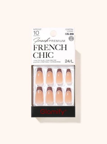 GLAMIFY French Chic Press On Nails