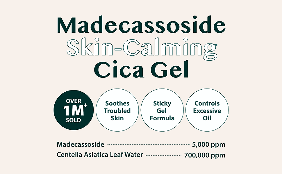 [A'PIEU] Madecassoside Cica Gel (1.69 oz)