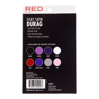 RED Premium Silky Satin Durag