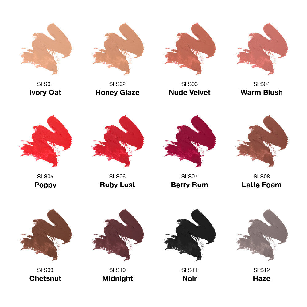 KISS New York Professional Richly Pigmented Satin Lipstick
