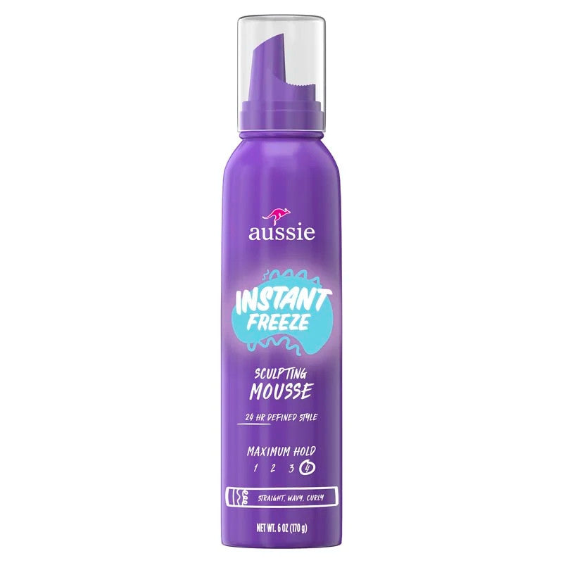 Aussie Instant Freeze Sculpting Mousse