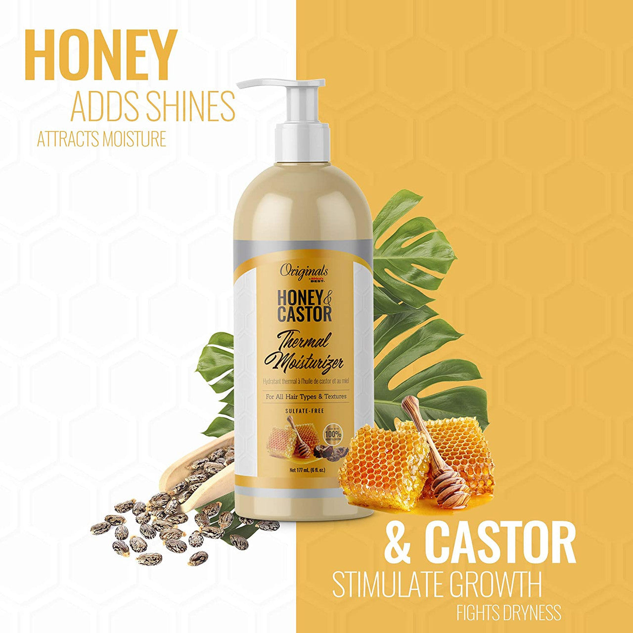 Africa's Best Originals Honey & Castor Thermal Moisturizer