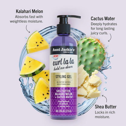 Aunt Jackie's Curl La La Hold Me Down Styling Gel (12oz)