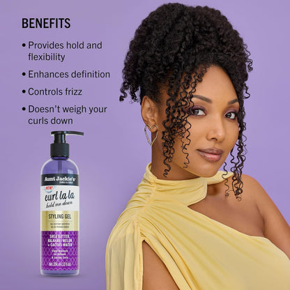Aunt Jackie's Curl La La Hold Me Down Styling Gel (12oz)