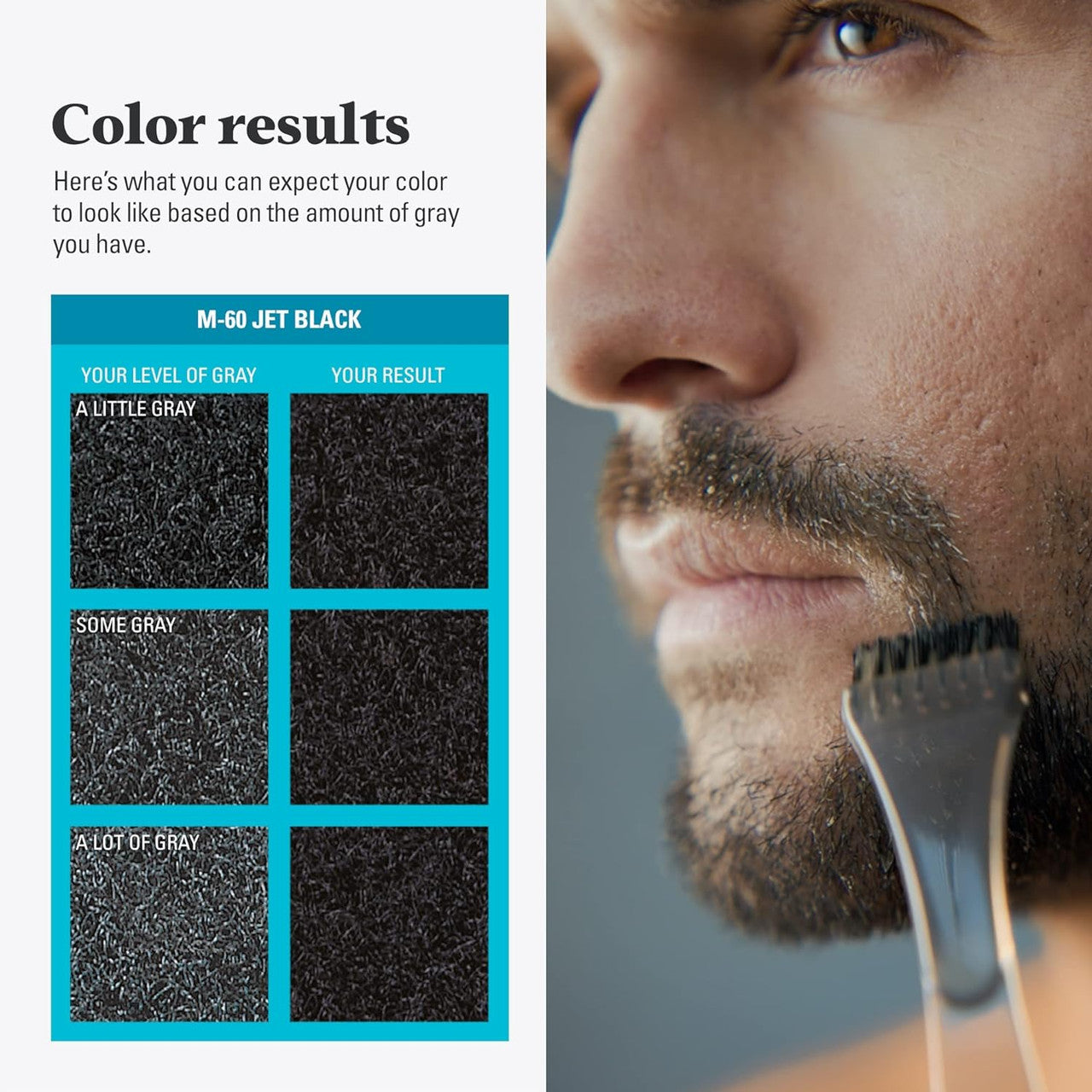 Just For Men Mustache & Beard Beard Coloring for Gray Hair