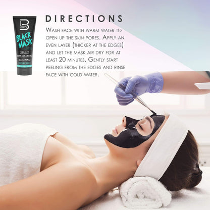 L3VEL3 Black Charcoal Peel Off Face Mask