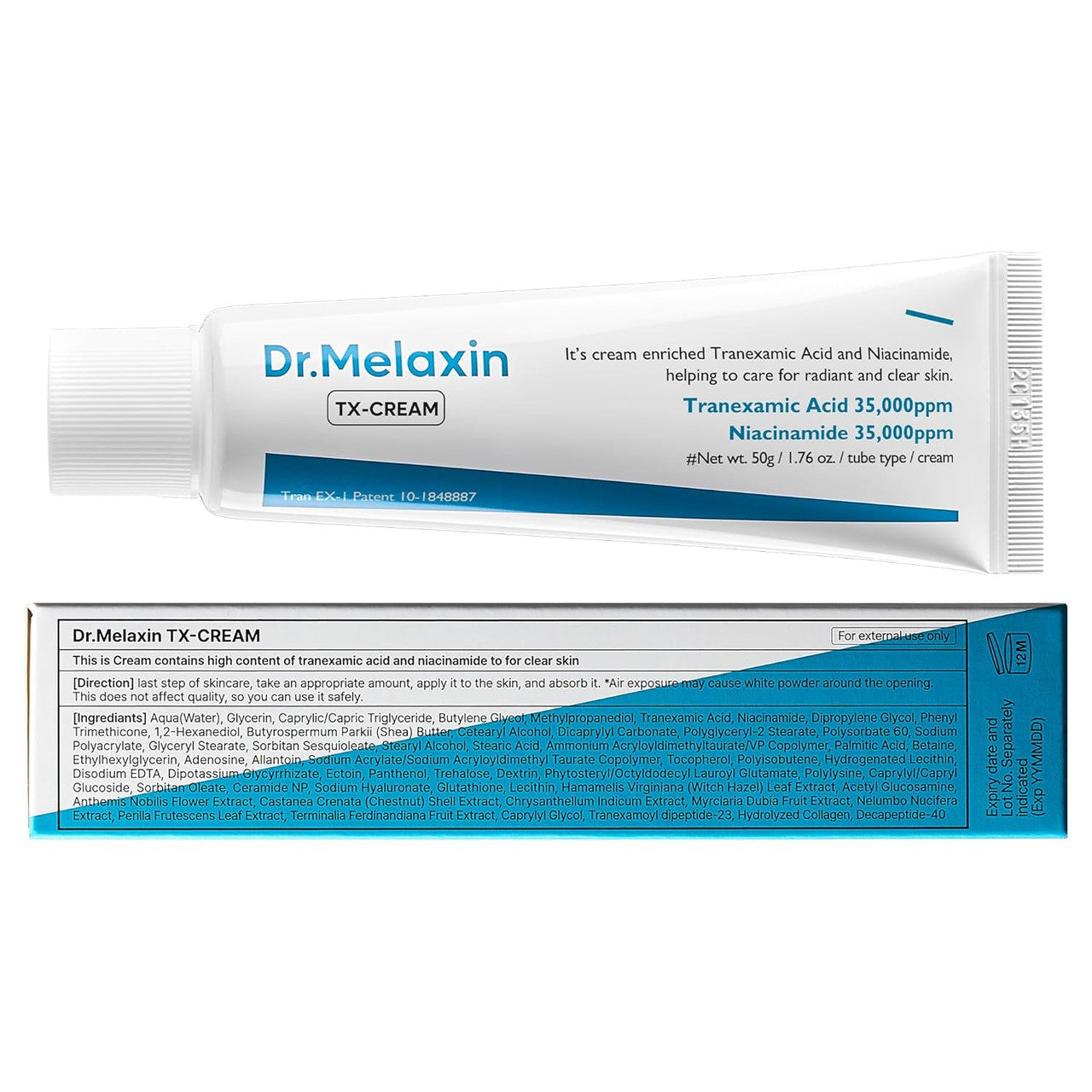 DR. MELAXIN TX Tranexamic Acid Cream (1.7oz)