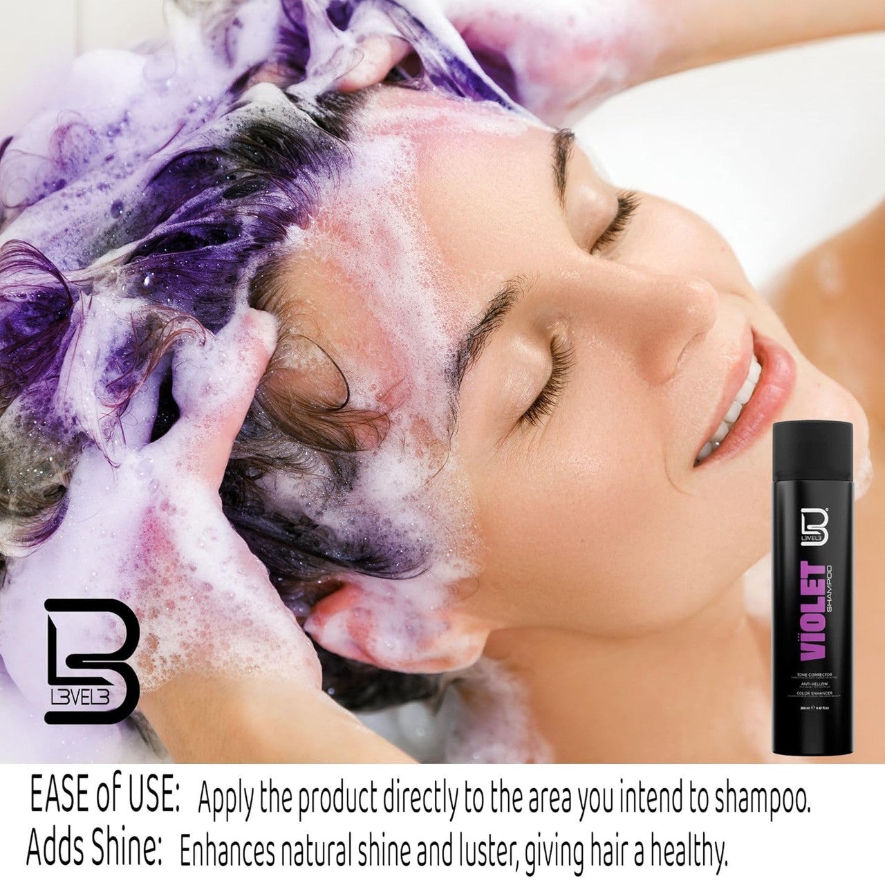 LEVEL 3 Violet Shampoo (9.47oz)