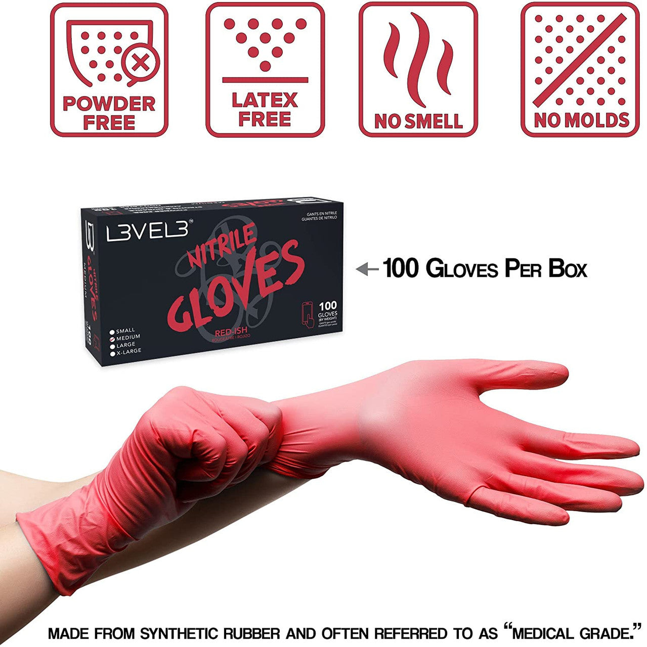 LEVEL 3 Professional Nitrile Gloves