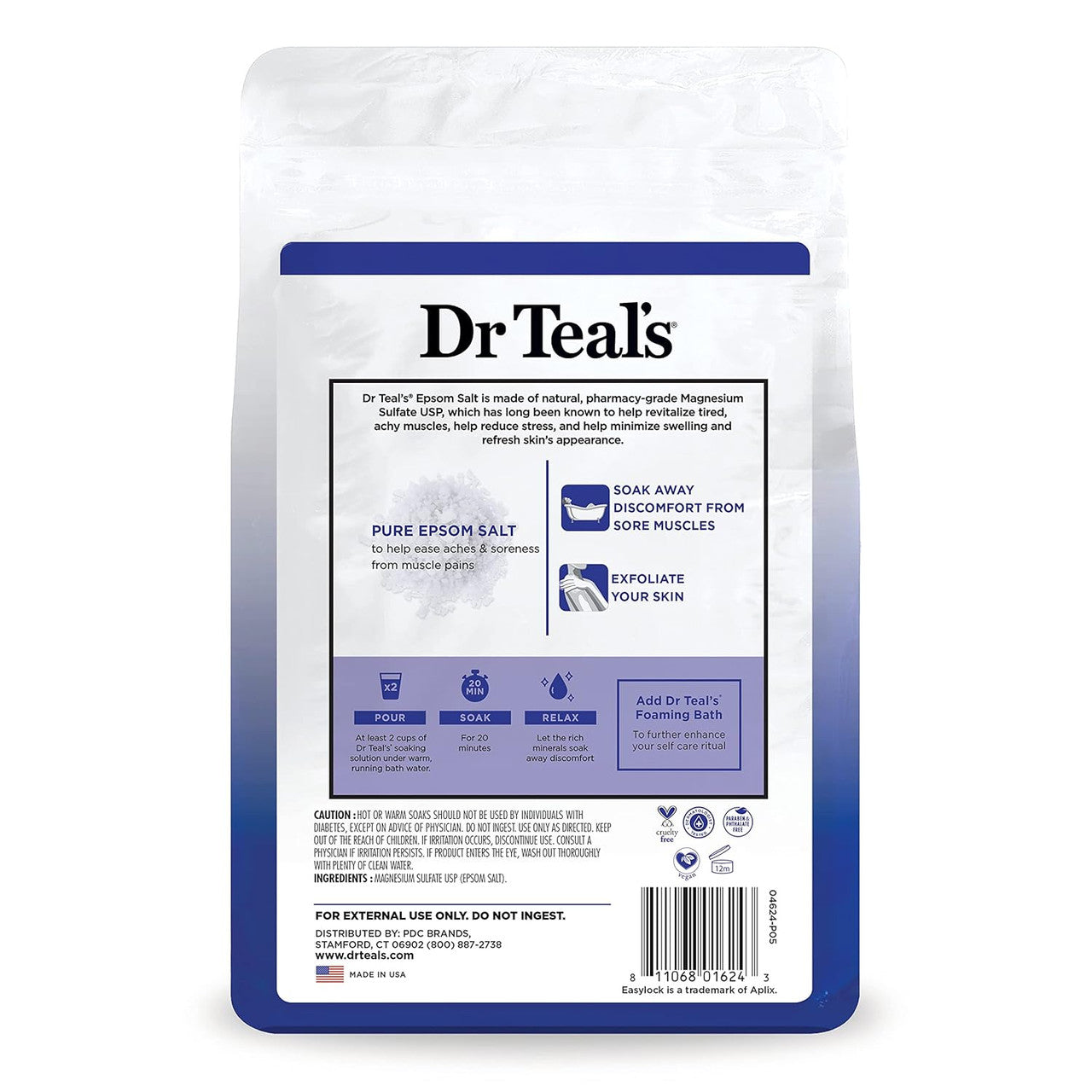 Dr Teal's Pure Epsom Salt Soak