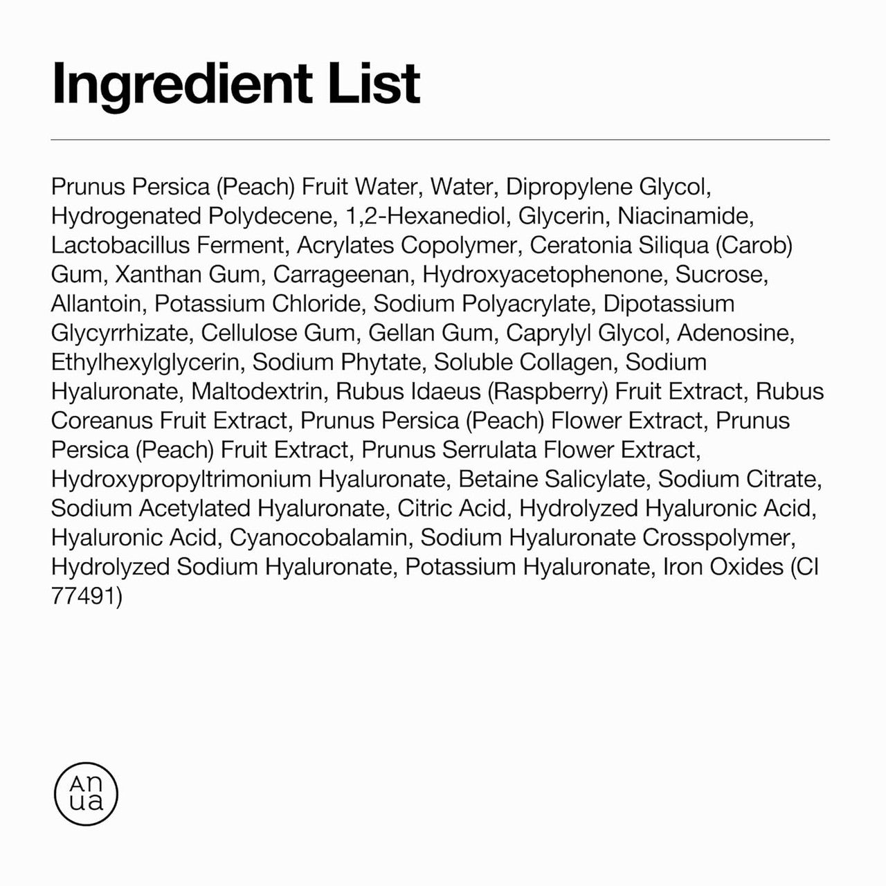 Anua Peach 70 Niacin Brightening Collagen Mask (1 sheet)