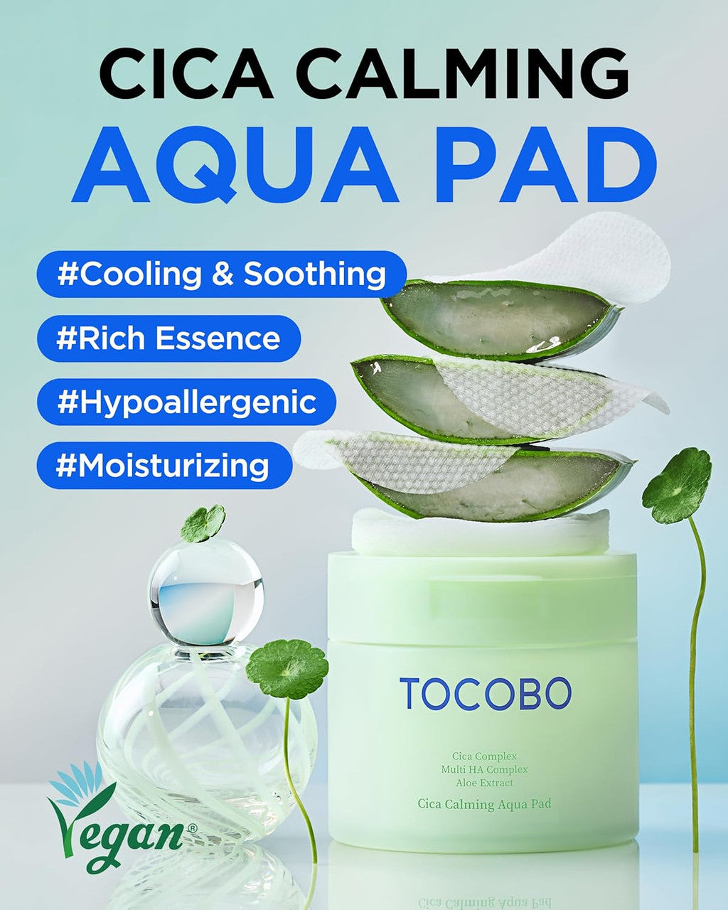 TOCOBO Cica Calming Aqua Pad (60 Pads)