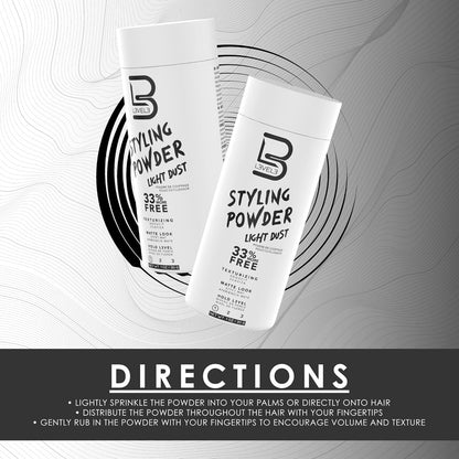 LEVEL 3 Light Hold Styling Powder - Light Dust (1oz)