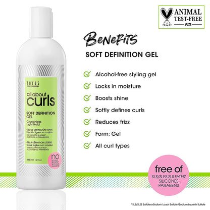 ZOTOS All About Curls Soft Definition Gel