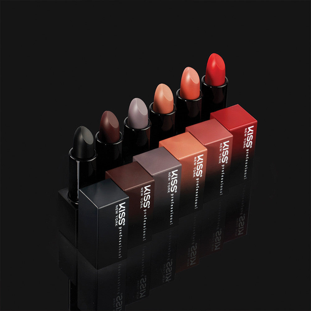 KISS New York Professional Richly Pigmented Satin Lipstick