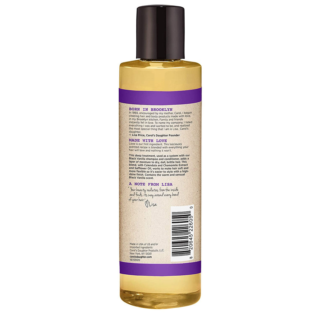 Carol's Daughter Black Vanilla Pure Hair Oil