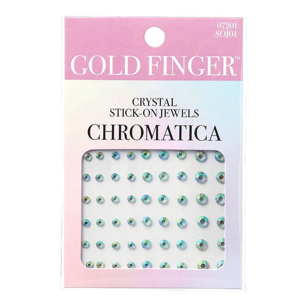 Kiss Gold Finger Crystal Stick On Jewels