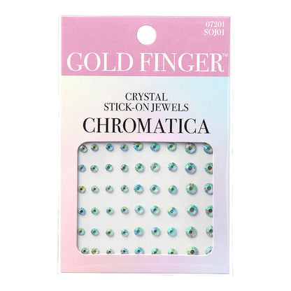 Kiss Gold Finger Crystal Stick On Jewels