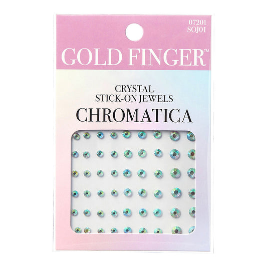 Kiss Gold Finger Crystal Stick On Jewels