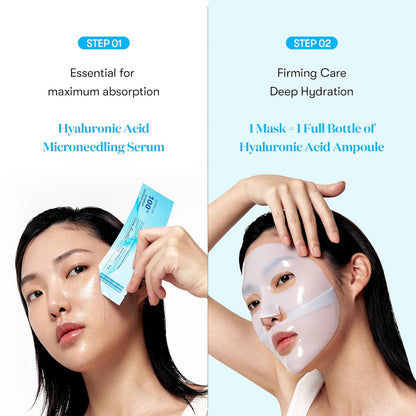 VT COSMETICS Hydrop Reedle Shot 100hl 2-Step Hydrogel Mask (1Sheet)