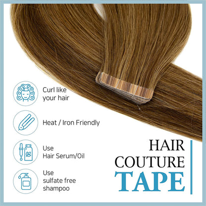 Hair Couture 100% Human Remy Hair Tape-In Extension
