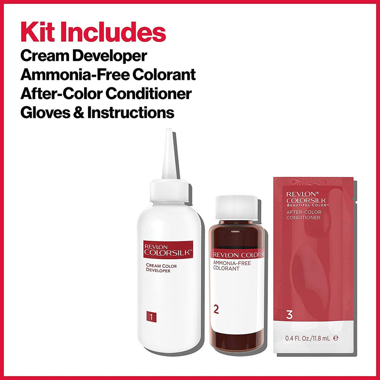 REVLON ColorSilk Beautiful Color Permanent Hair
