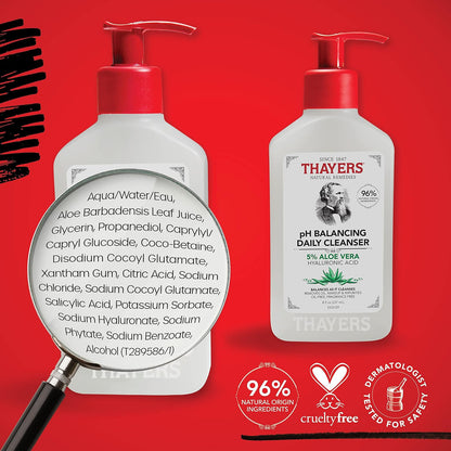 THAYERS pH Balancing Daily Cleanser (8oz)