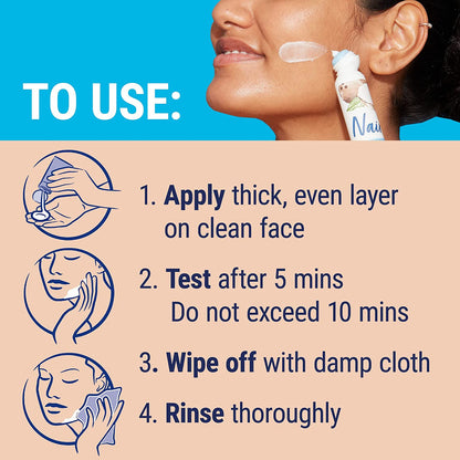 Nair Prep and Smooth Face with Coconut Milk