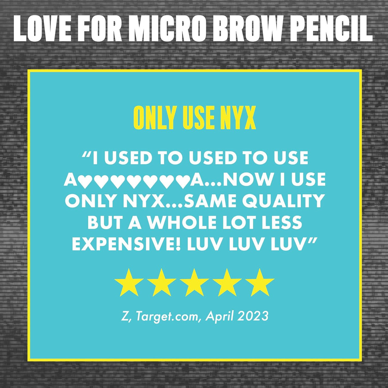 NYX Professional Makeup Micro Brow Pencil