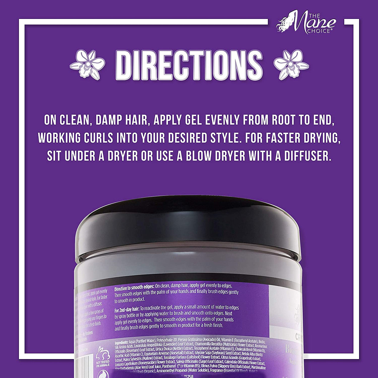 The Mane Choice Crystal Orchid Biotin Infused Styling Gel
